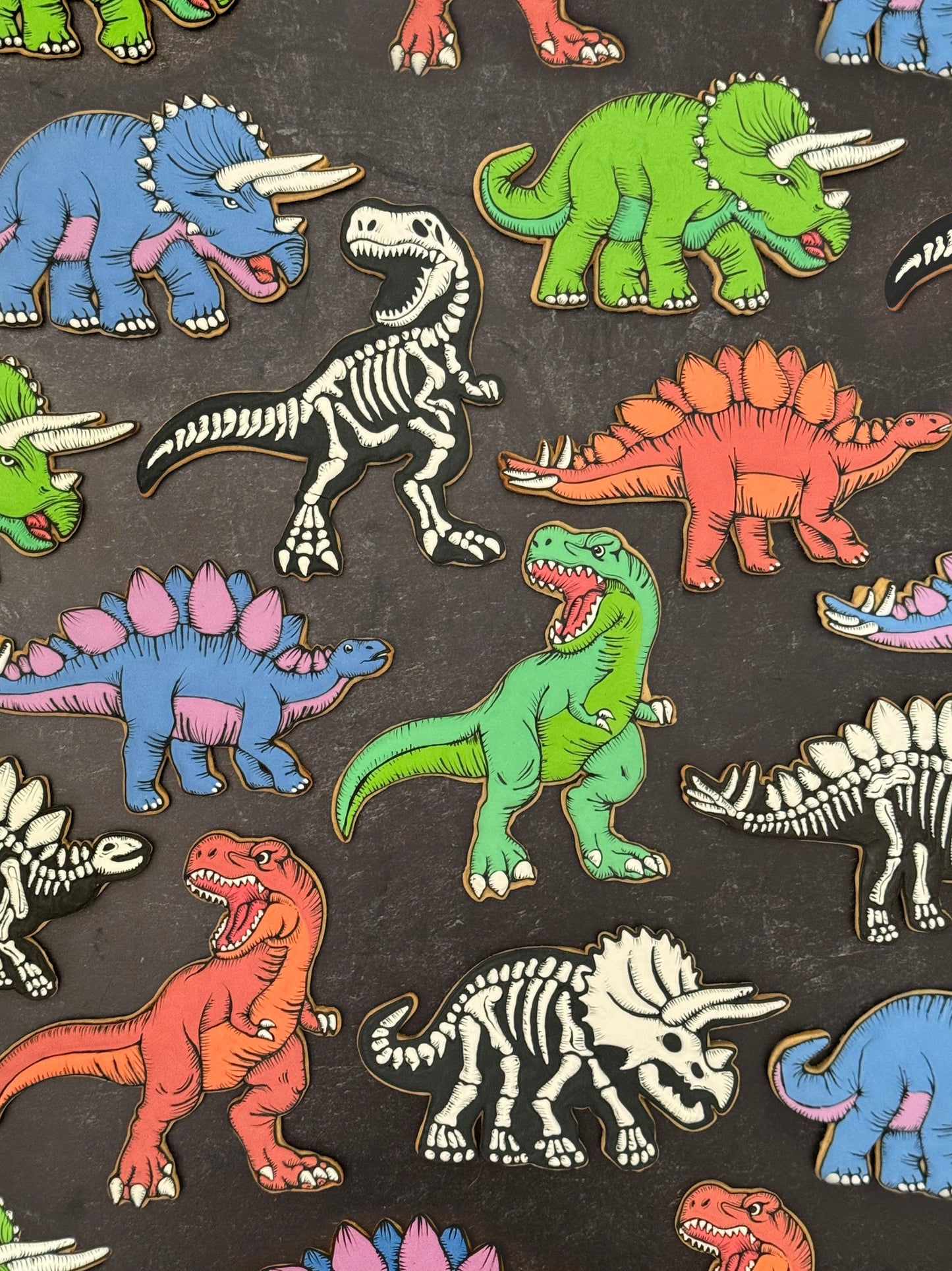 Dinosaurs Cookie Cutter & Stamps