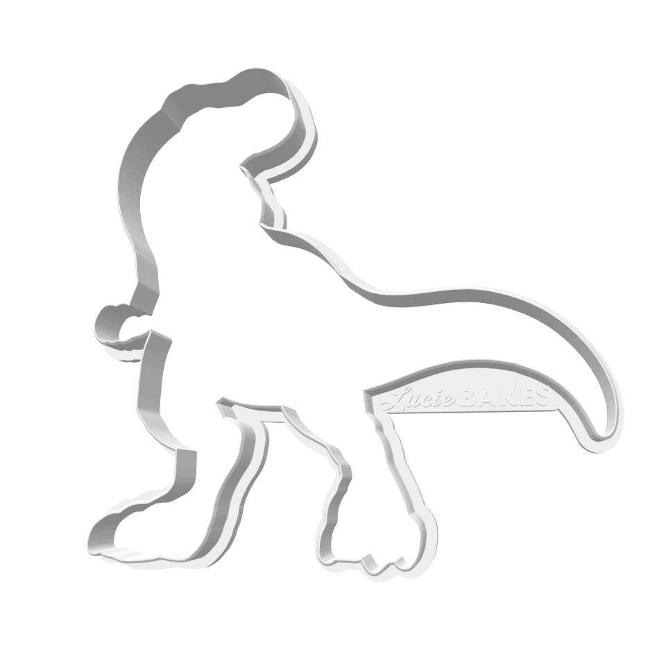 T-Rex Cutter & Stamps (3-piece set) -- STL FILES