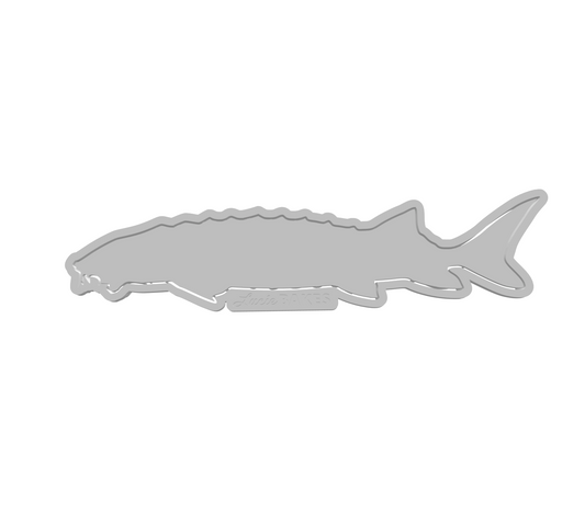 Sturgeon Cutter & Stamp Set -- STL FILE