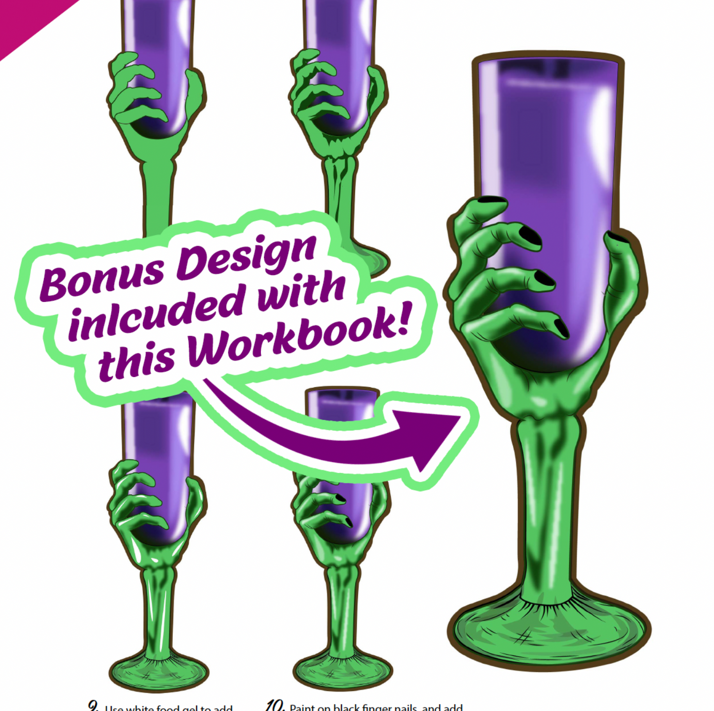 Creepy Cocktails -- Digital Template & Workbook