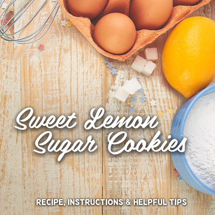 Sweet Lemon Sugar Cookie Recipe
