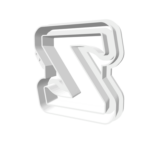 z (Lowercase, Includes 2 Cutters + Dough Pusher)-- STL FILES
