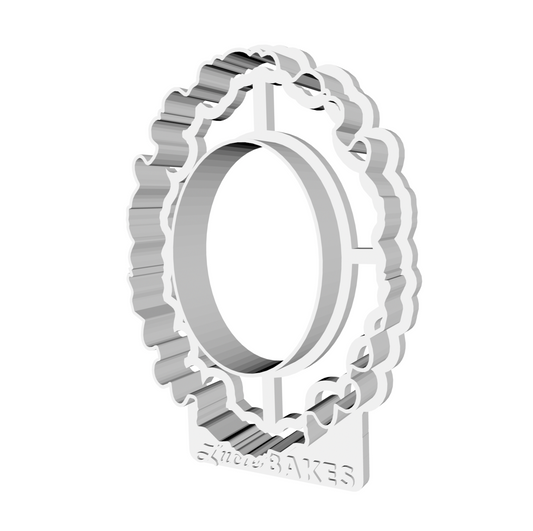 Oval Gilded Frame -- STL FILE