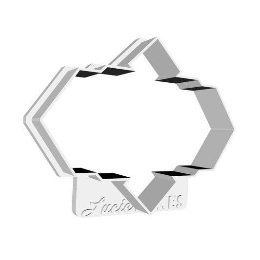 Tiffany Art Deco Plaque -- STL FILE