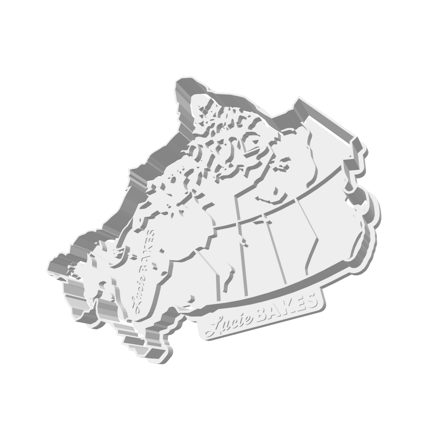 Canada Cutter & Stamp -- STL FILE