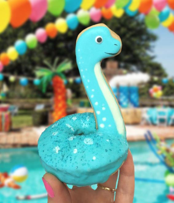 Pool Floatie Donut Toppers (B) - STL FILE