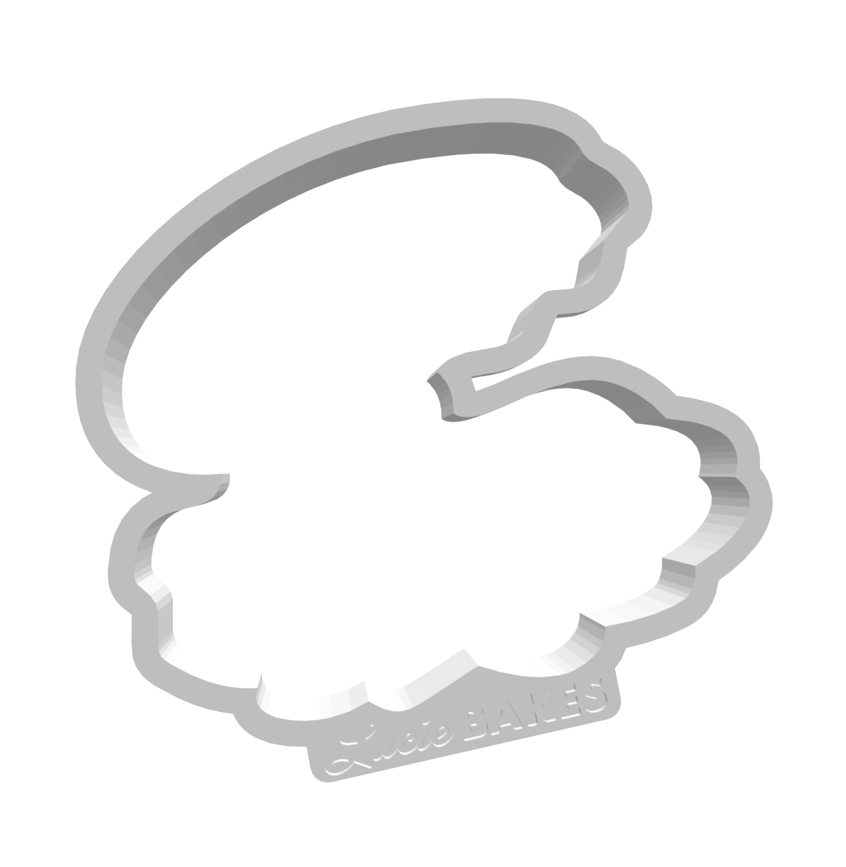 Oyster Seashell - STL FILE