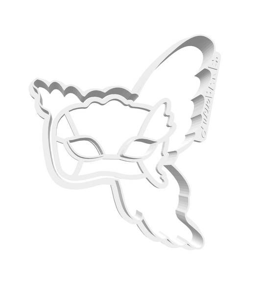 Butterfly Mask SMALL -- STL FILE