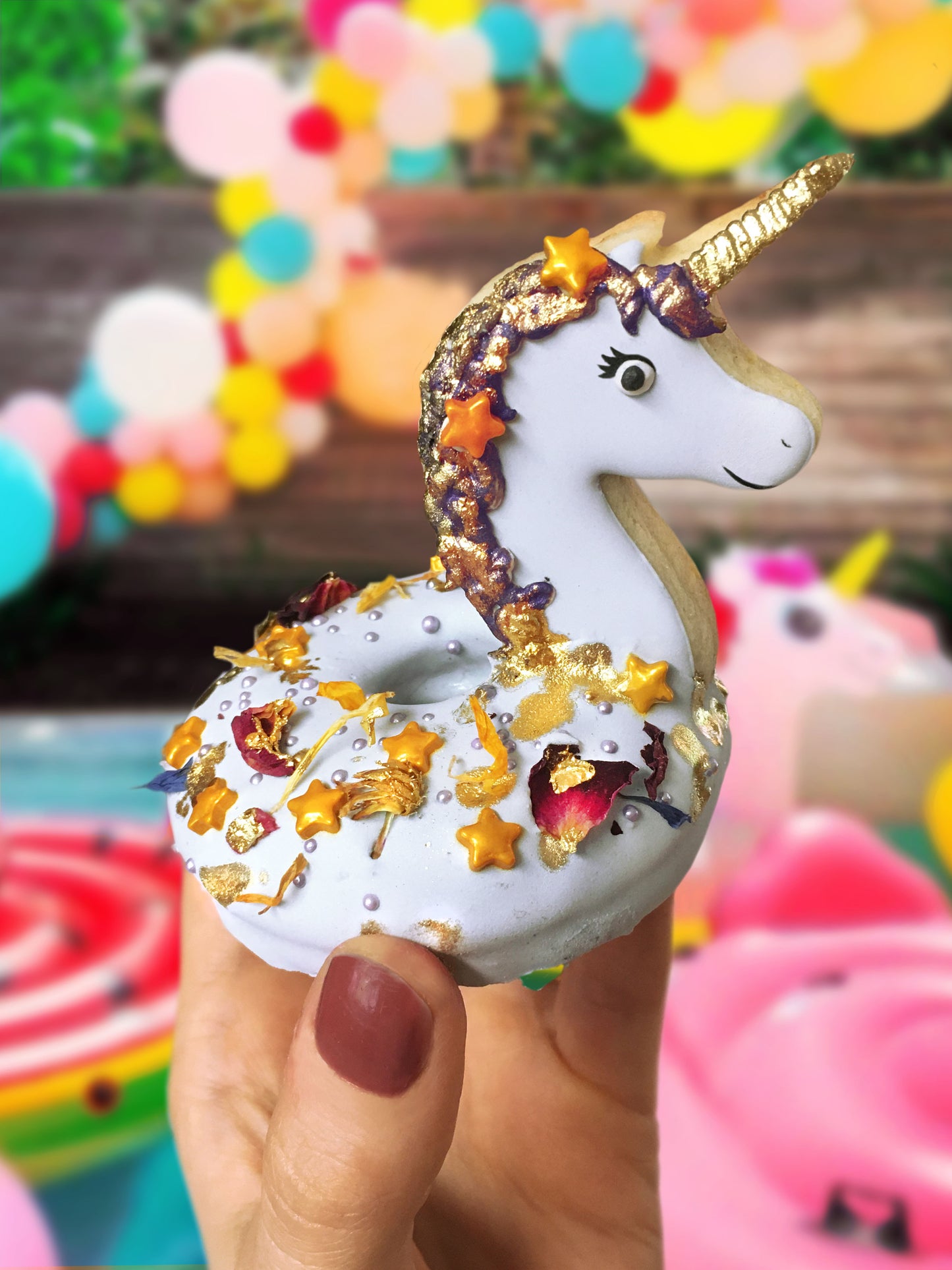 Pool Floatie Donut Set (A)