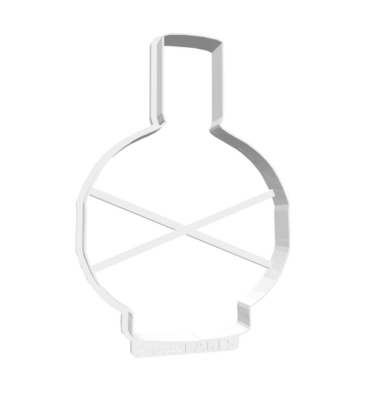 Large Liqueur Bottle Cutter -- STL FILE
