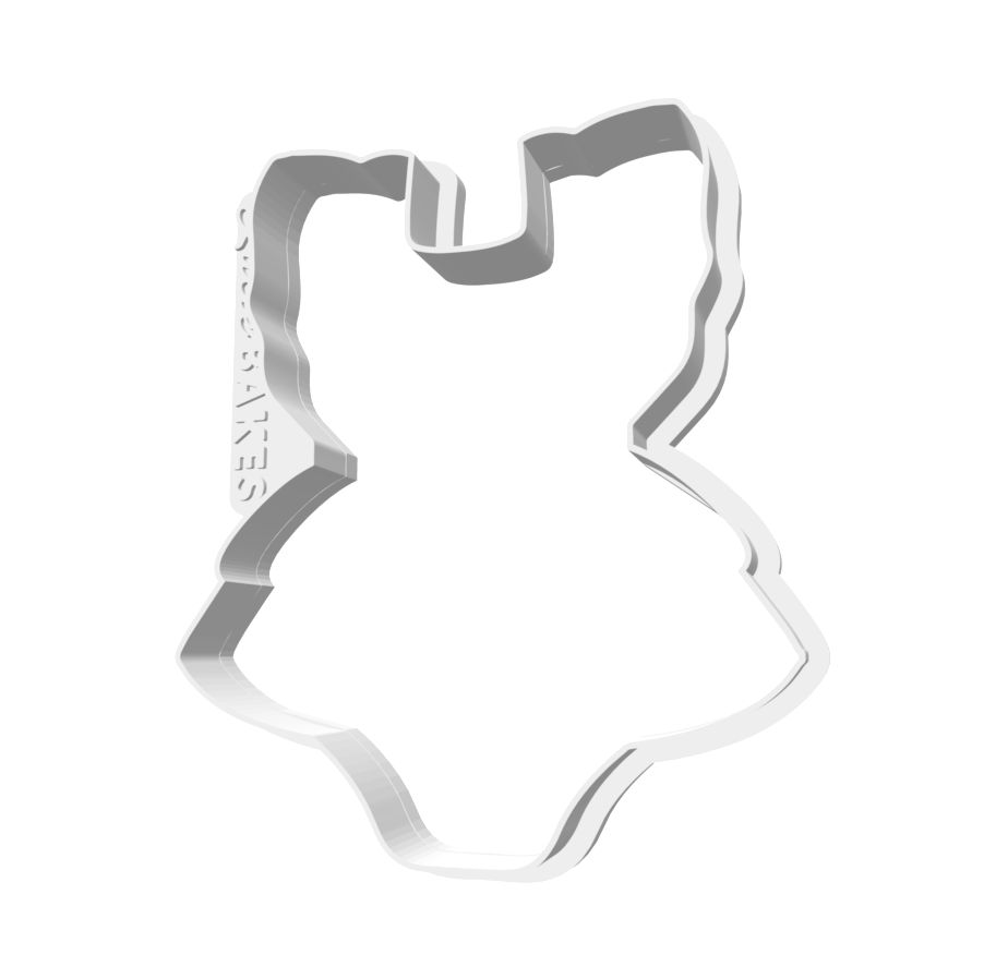 Large Ruffled Onesie -- STL FILE