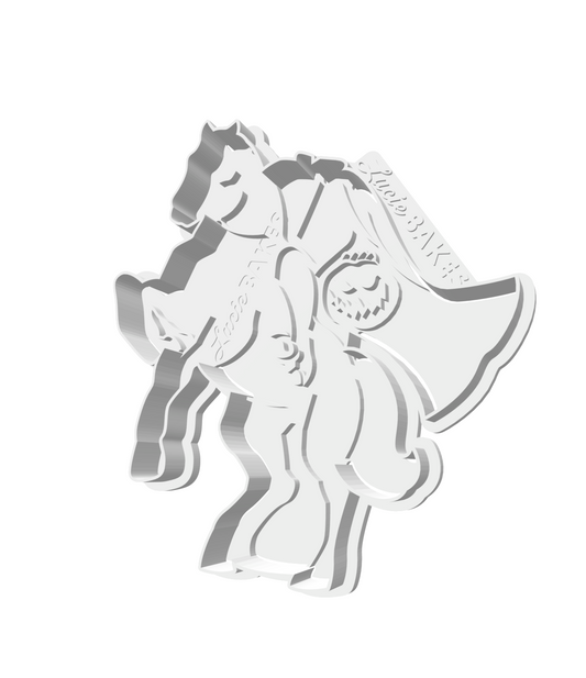 Headless Horseman Cutter & Stamp (Version 2) -- STL FILE