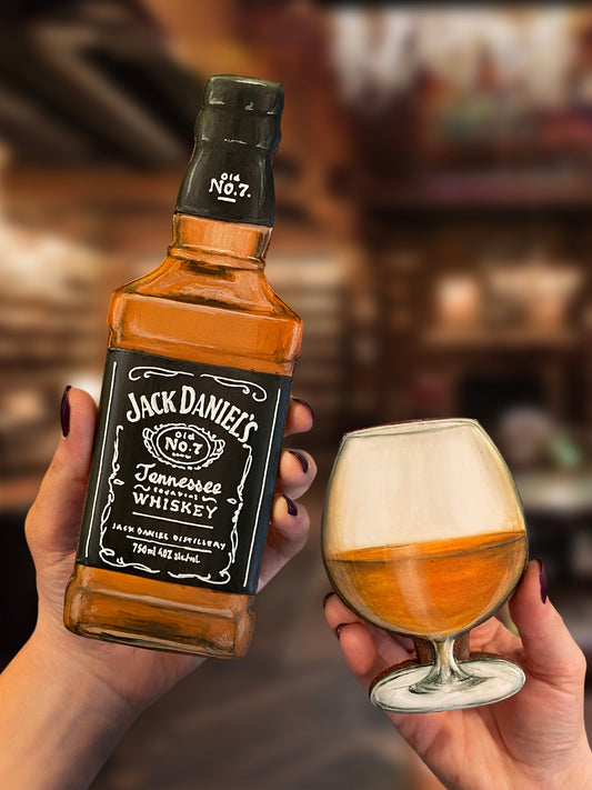 Jack Daniels & Whiskey Snifter -- CLASS RECORDING