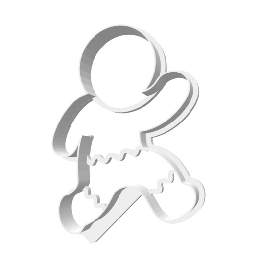 Running Gingerbread Man -- STL FILE