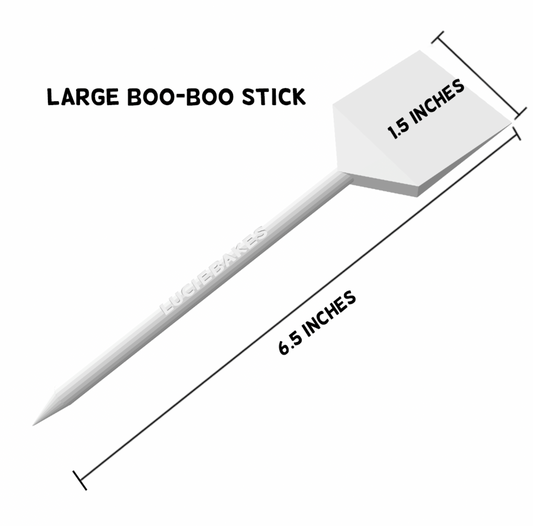 Large Point + Spatula Boo-Boo Stick -- STL FILE