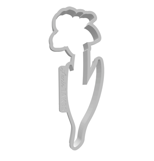 Daffodil Cookie Cutter -- STL FILE