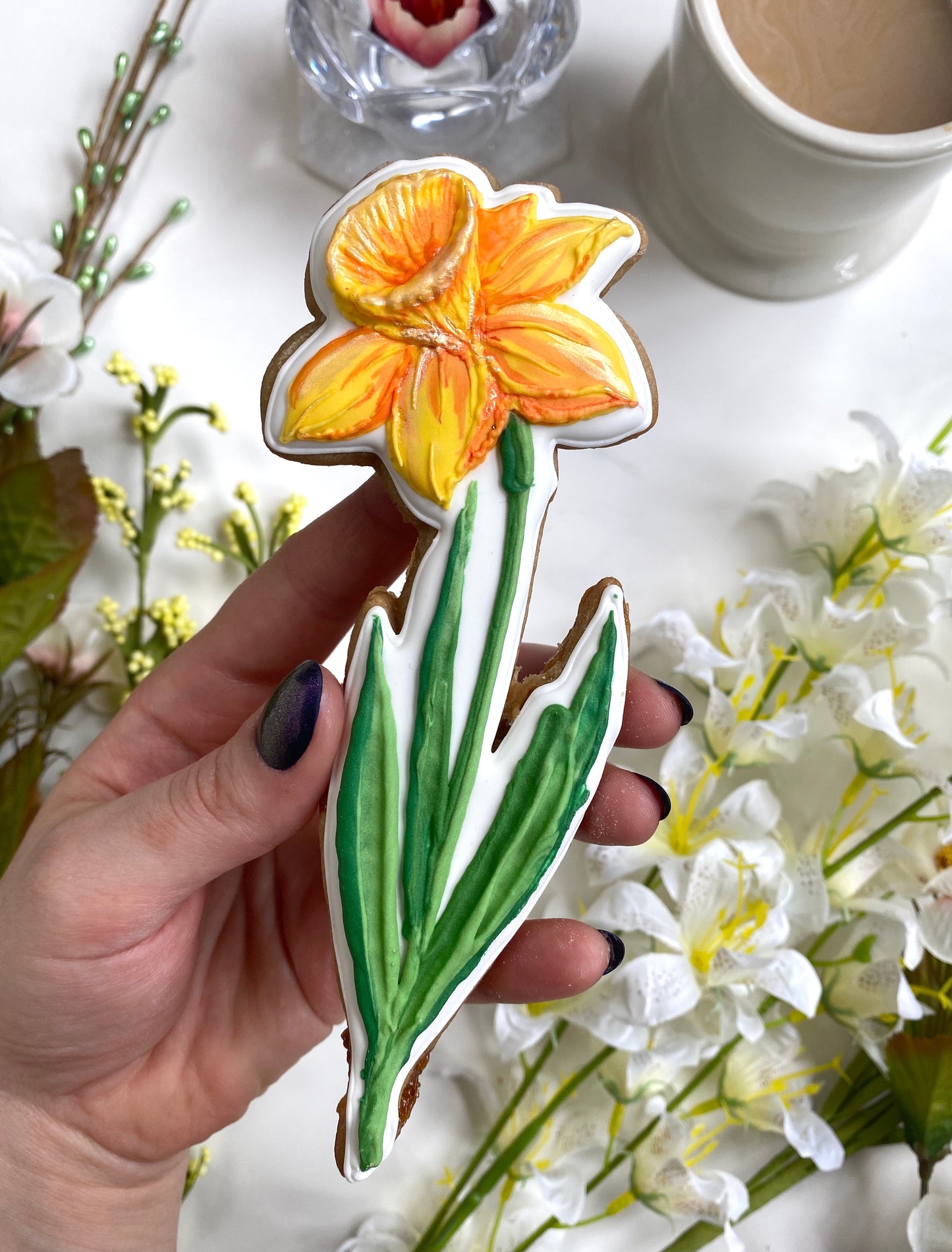 Daffodil Cookie Cutter -- STL FILE