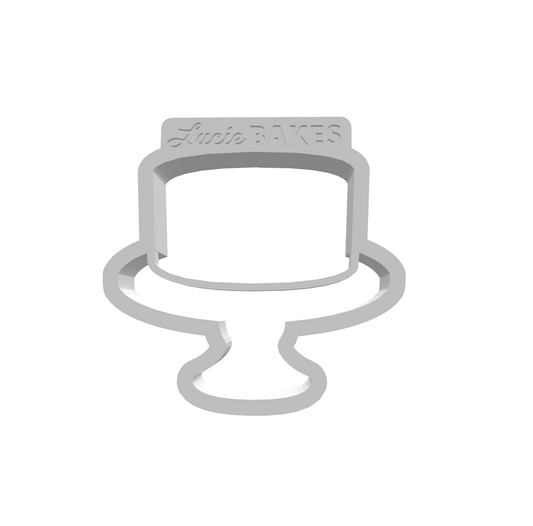 One-Tiered Cake (SMALL) -- STL FILE