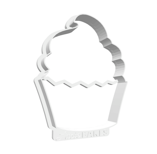 Swirl Cupcake (LARGE) -- STL FILE