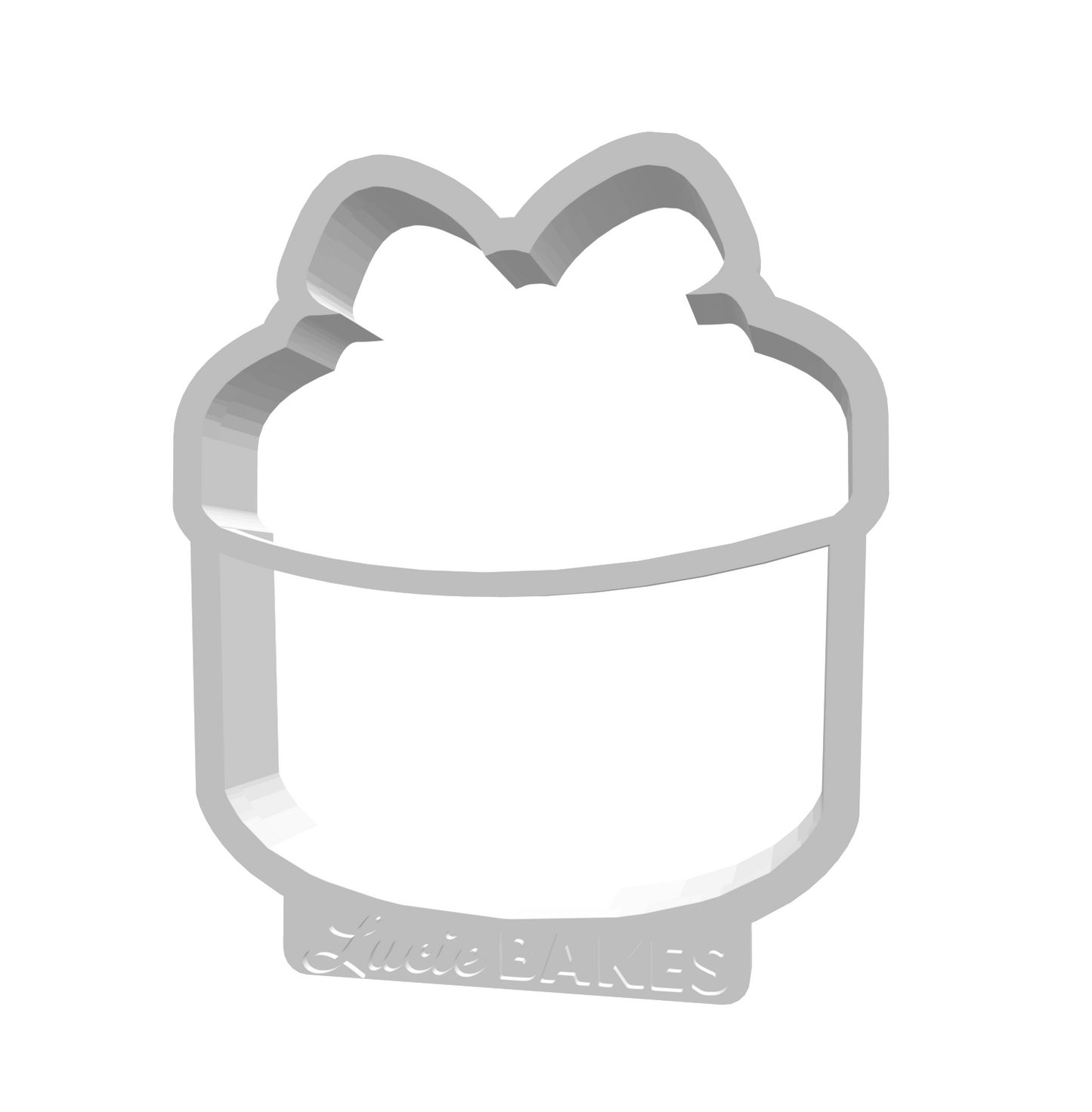 Round Gift (LARGE) -- STL FILE
