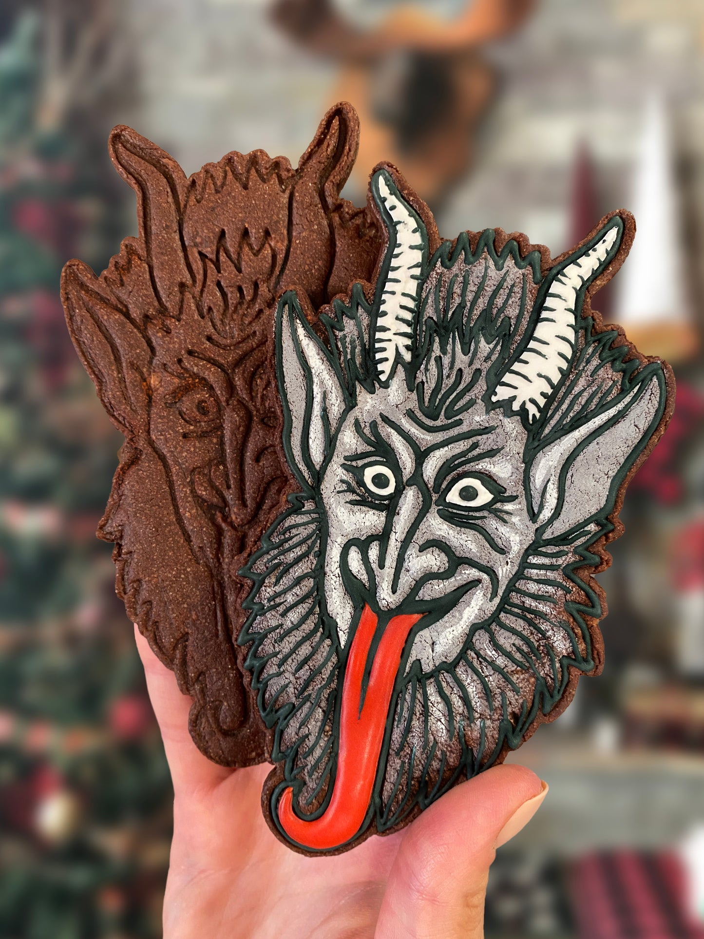AUSTRIA: Krampus Cutter & Stamp Set