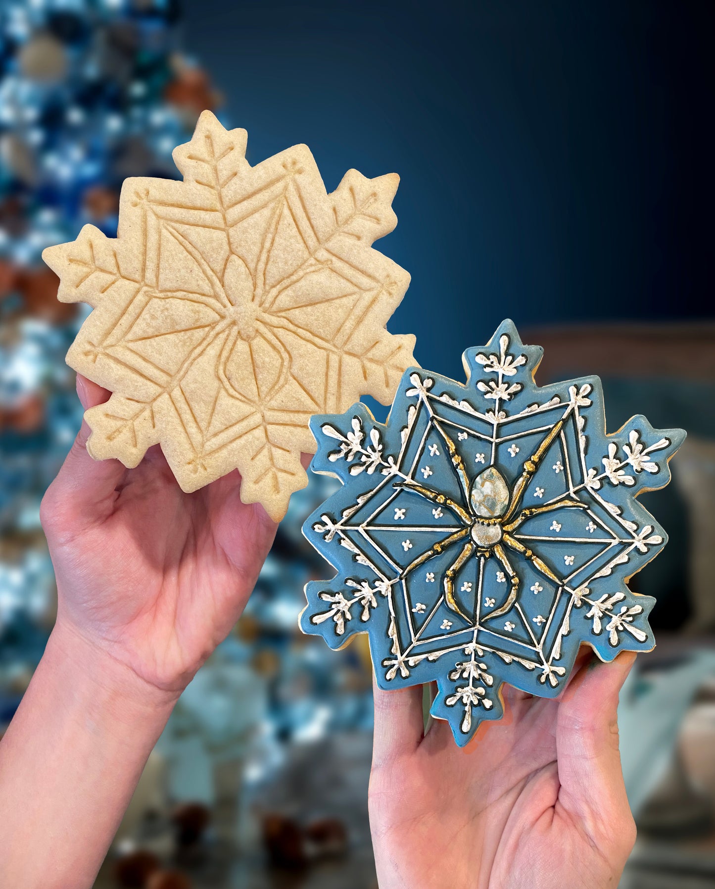 UKRAINE: Christmas Spider Cutter & Stamp Set