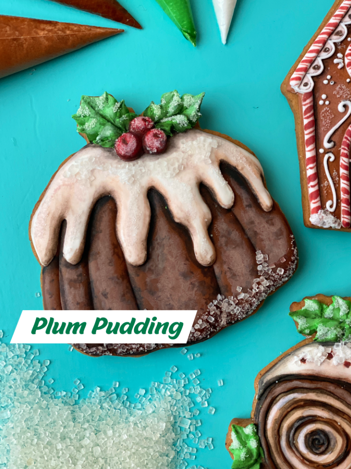 Plum Pudding Cutter & Stamp Set -- STL FILE