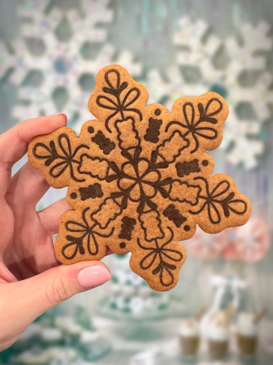 Gummy Bears & Bows Snowflake Cutter & Stamp Set