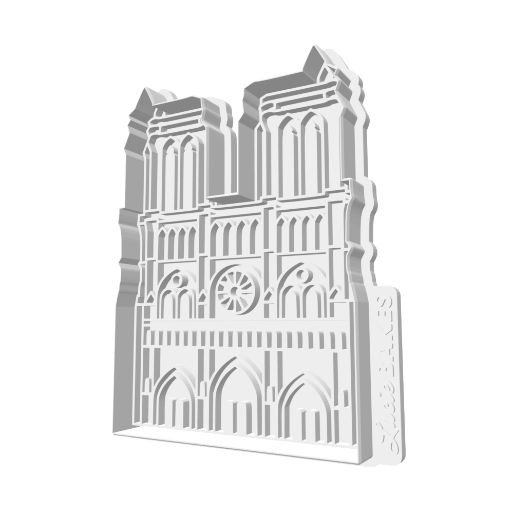 Notre Dame Cutter & Stamp -- STL FILES