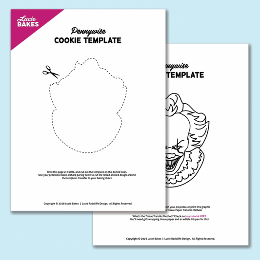 Pennywise -- Printable Cutter & Stamp Template
