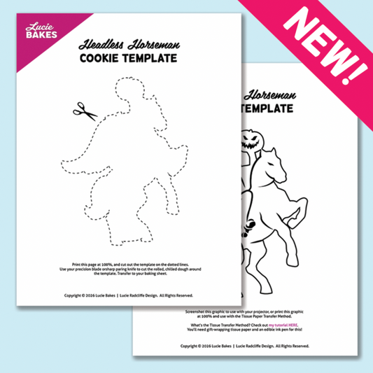 Headless Horseman -- Printable Cutter & Stamp Template