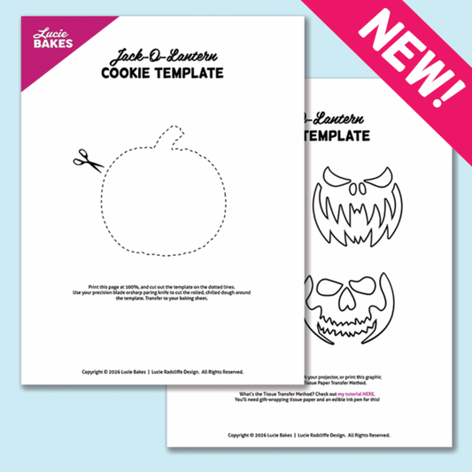 Jack-O-Lantern -- Printable Cutter & Stamp Template