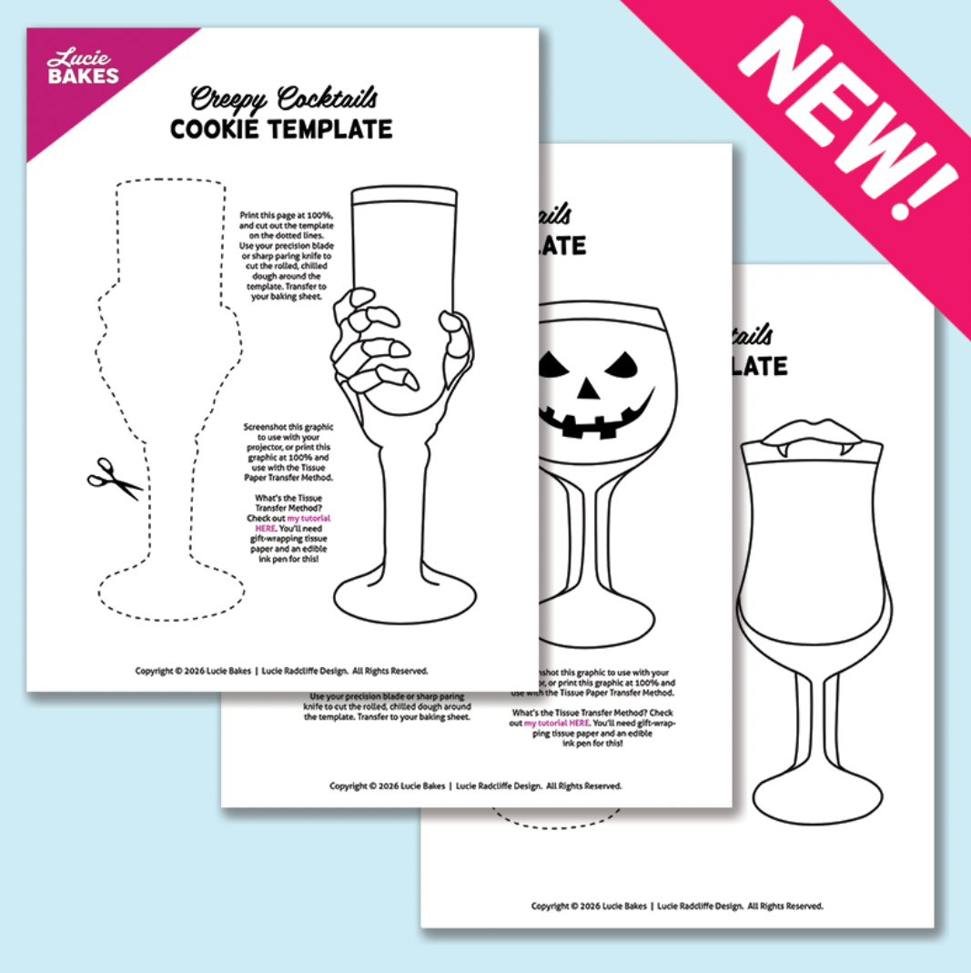 Creepy Cocktails -- Printable Cutter & Stamp Template