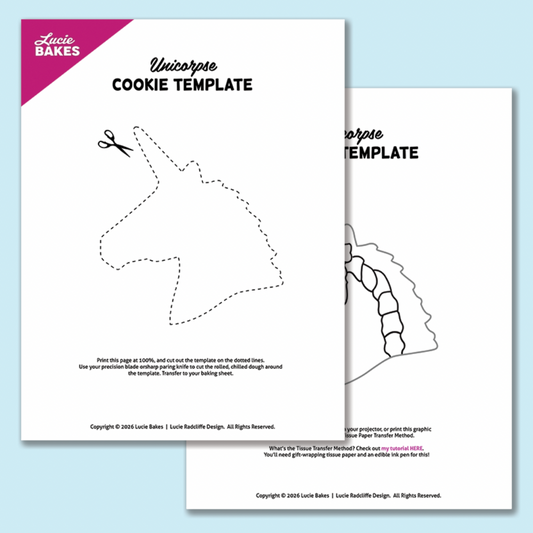 Unicorpse -- Printable Cutter & Stamp Template