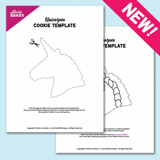 Unicorpse -- Printable Cutter & Stamp Template
