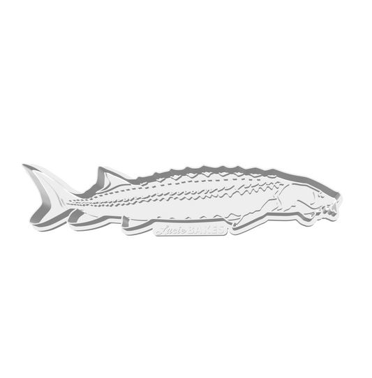 Sturgeon Cutter & Stamp Set -- STL FILE