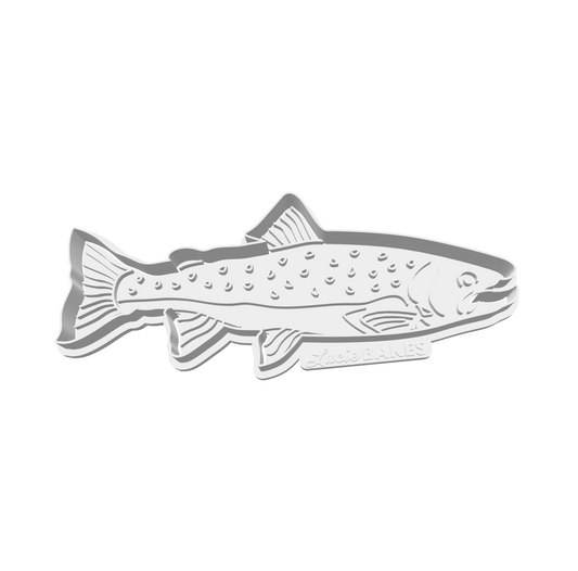Rainbow Trout Cutter & Stamp Set -- STL FILE