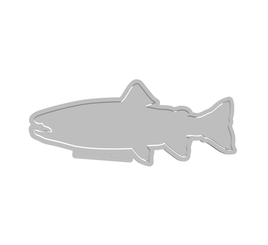 Rainbow Trout Cutter & Stamp Set -- STL FILE