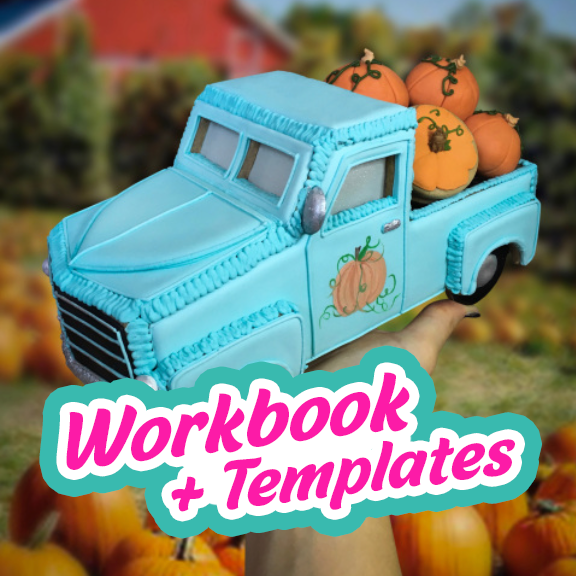 Pickup Truck - Digital Template & Tutorial