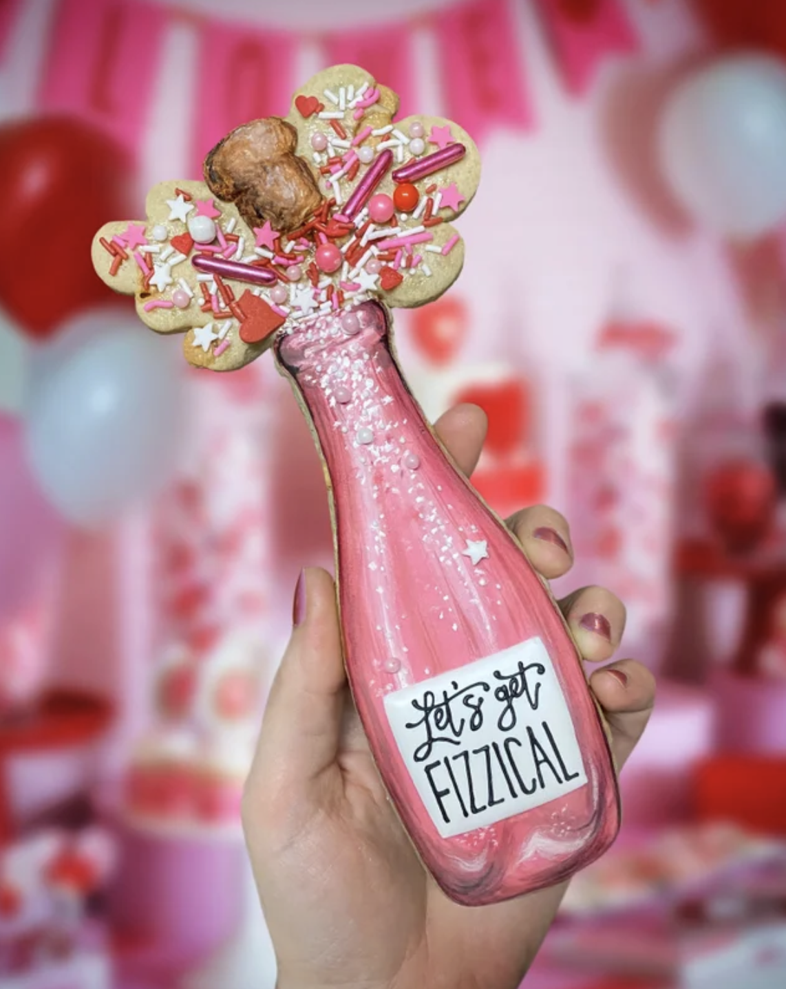 Medium Popping Champagne -- STL FILE