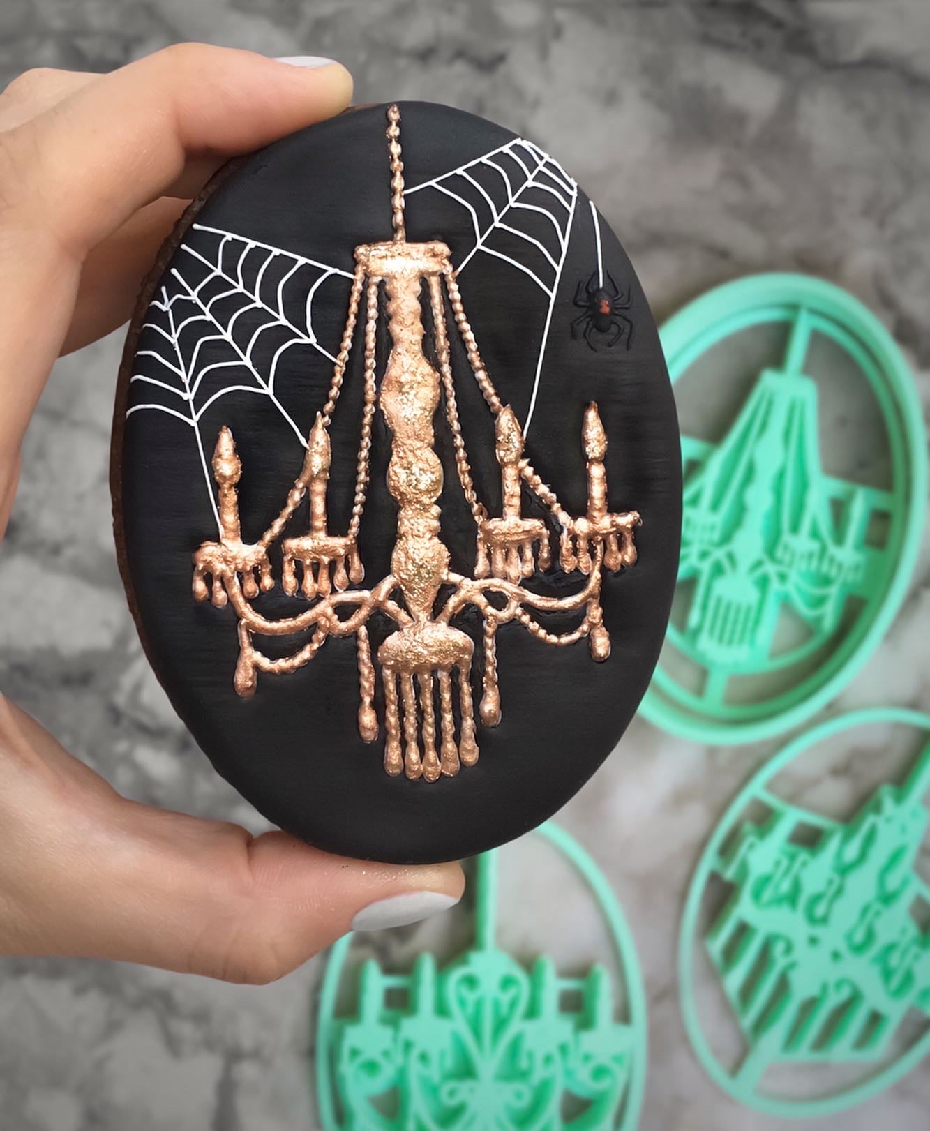 Chandelier Cookie & Fondant Stamps