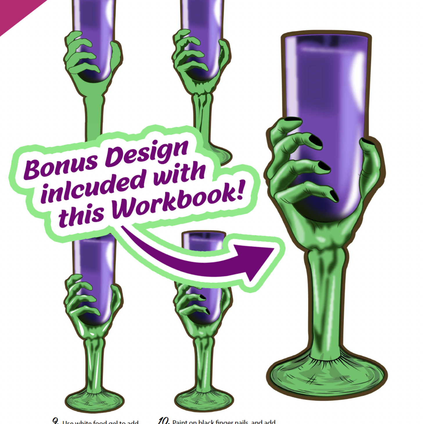 Creepy Cocktails -- Digital Template & Workbook