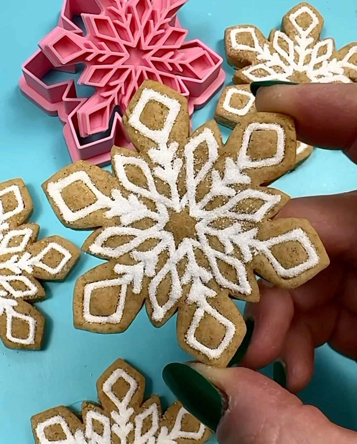 Mini Snowflake Cutter & Stamp Set