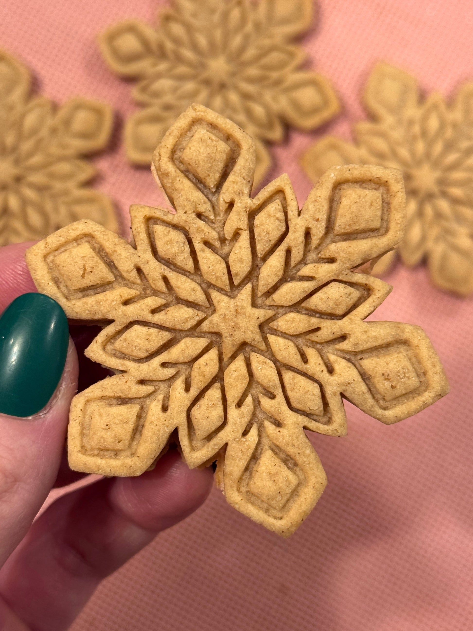 Mini Snowflake Cutter & Stamp Set