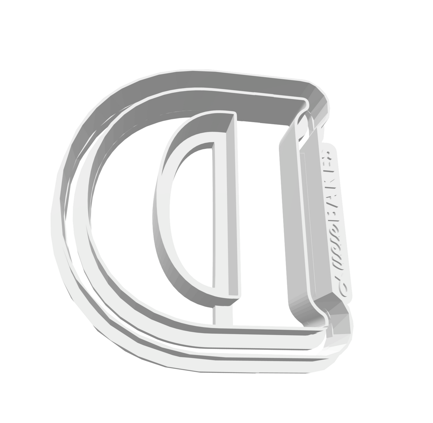 D (Includes 2 Cutters + Dough Pusher)-- STL FILES