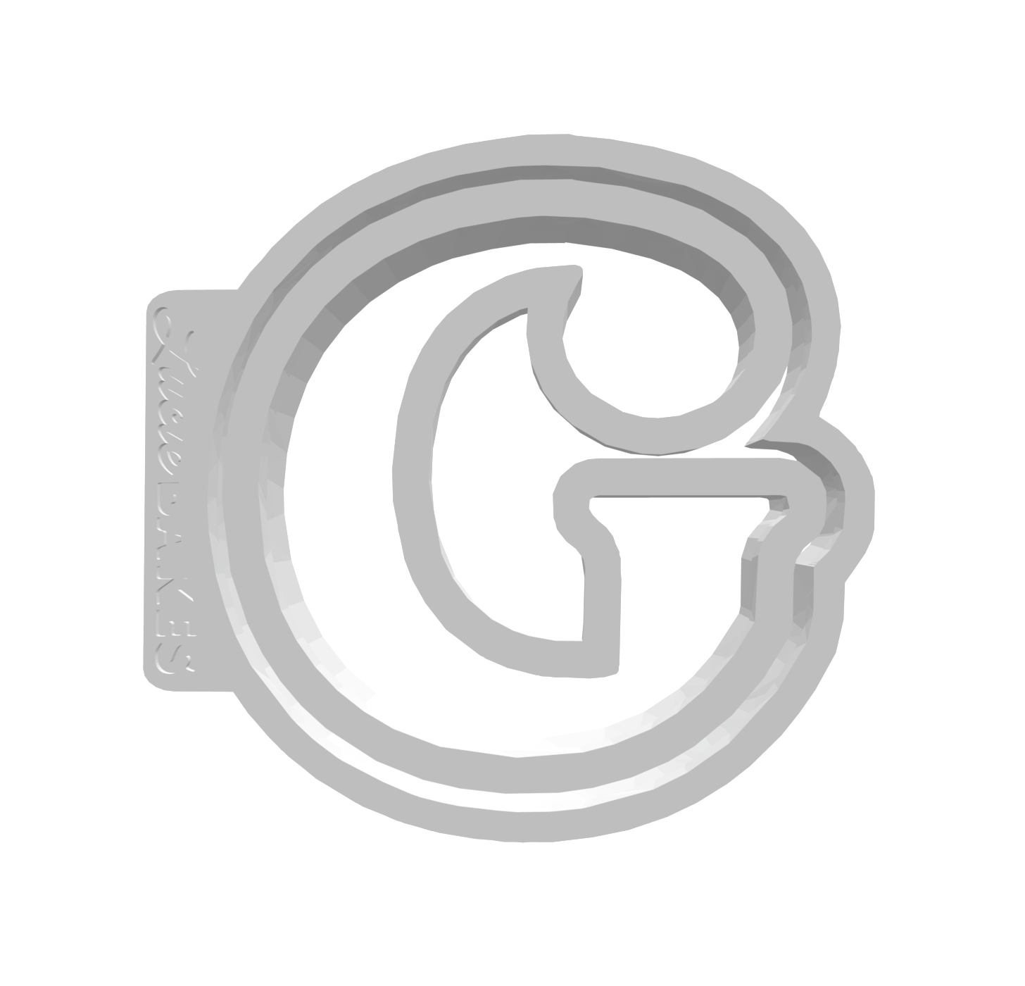 G (Includes 2 Cutters + Dough Pusher)-- STL FILES