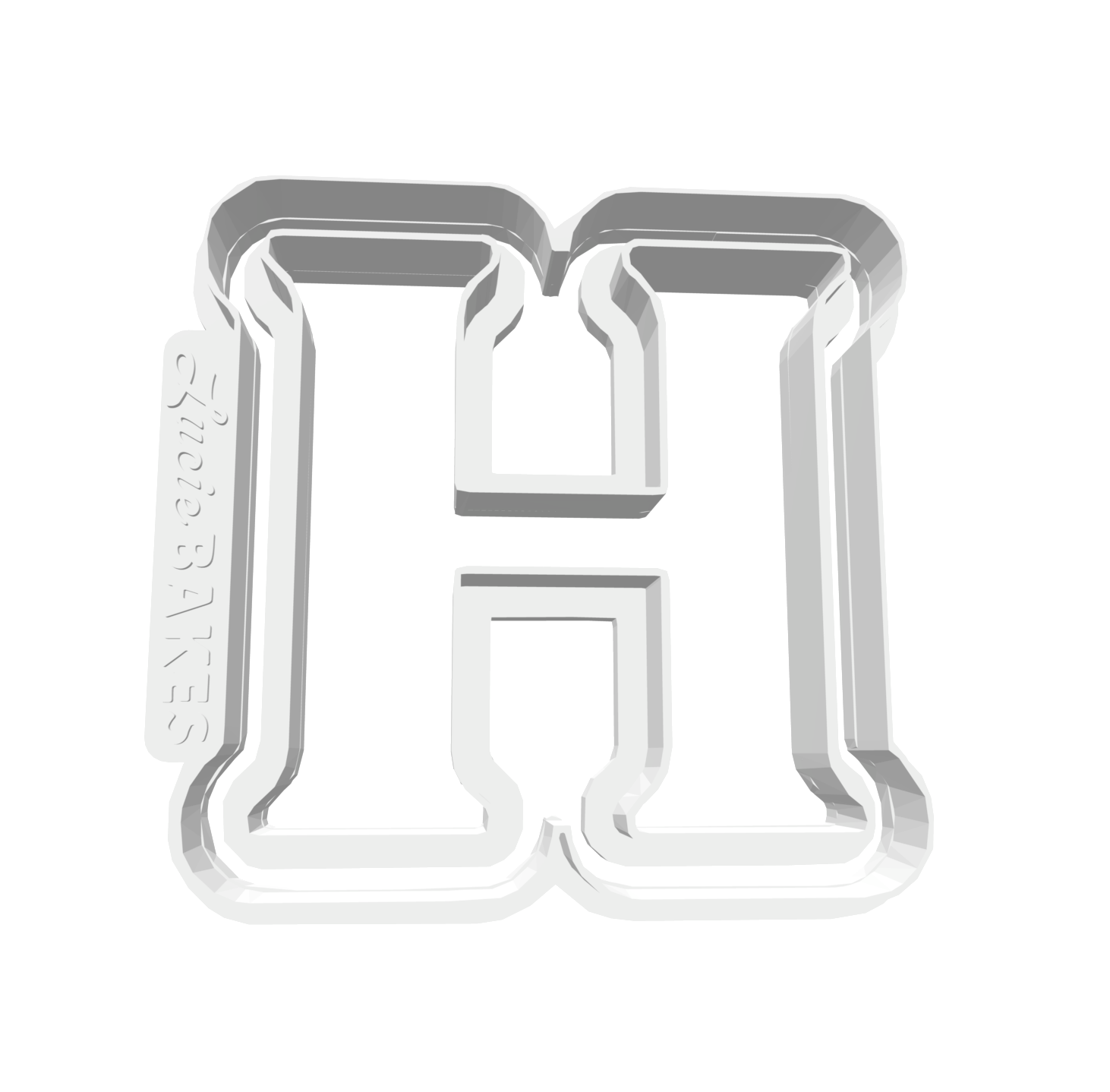 H (Includes 2 Cutters + Dough Pusher)-- STL FILES