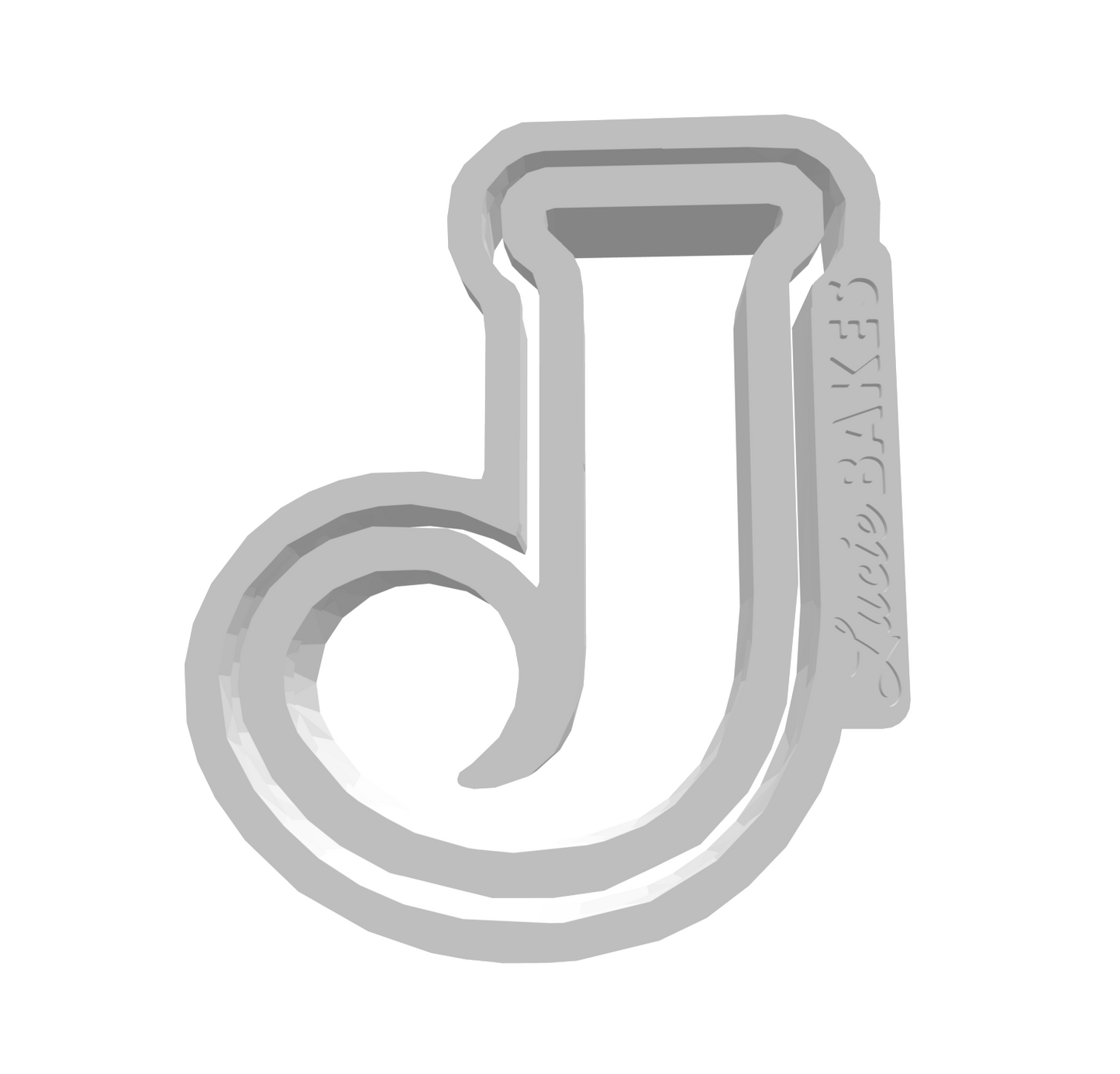 J (Includes 2 Cutters + Dough Pusher)-- STL FILES