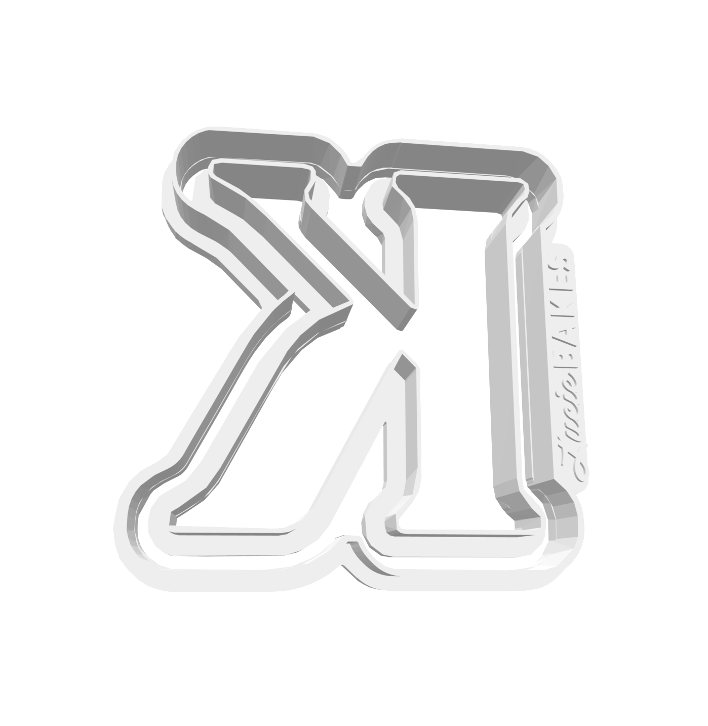 K (Includes 2 Cutters + Dough Pusher)-- STL FILES