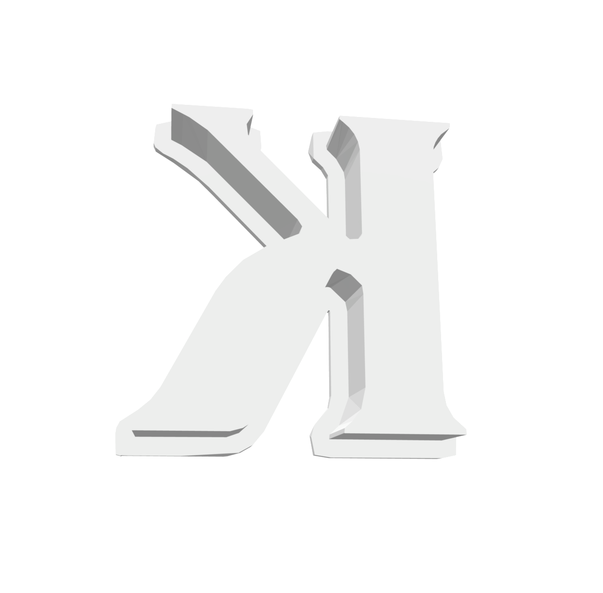 K (Includes 2 Cutters + Dough Pusher)-- STL FILES